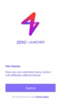 Zero Launcher screenshot 1
