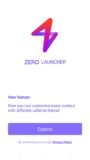 Zero Launcher captura de tela 1