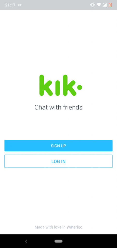 kik apk download for android