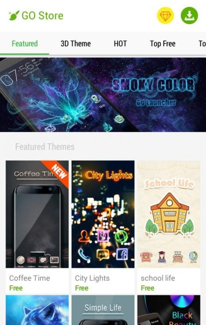 Go Launcher 3 30 745 Apk For Android Download Androidapksfree