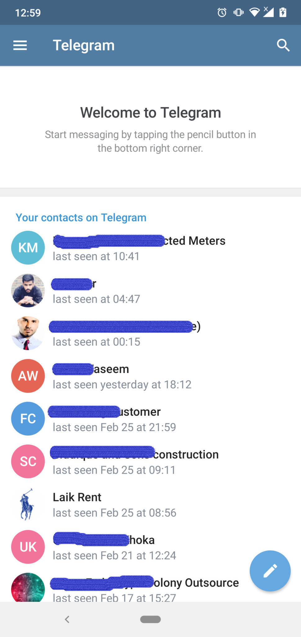 install telegram app for android