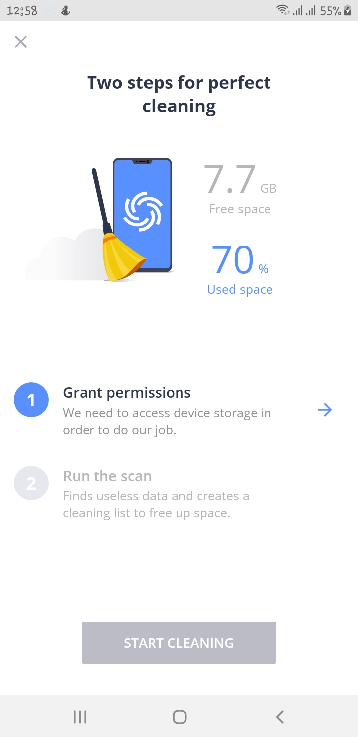 avast cleanup for android review 2018