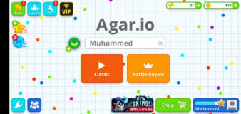 Agar.io tangkapan layar 1