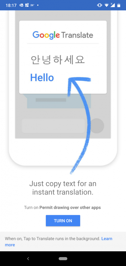 google translate app for android offline