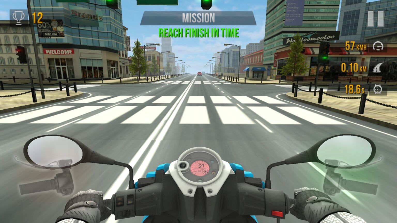 игра racing fever moto