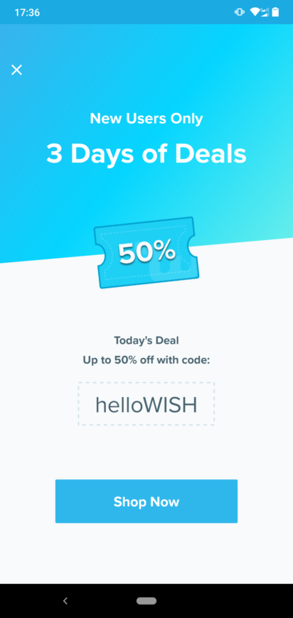 Download Wish for Android - Free - 23.22.0
