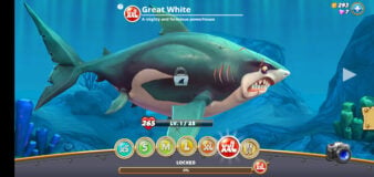 Angry shark - An Online Game on