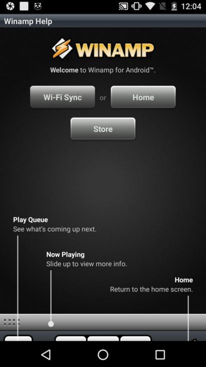 winamp for android mobile