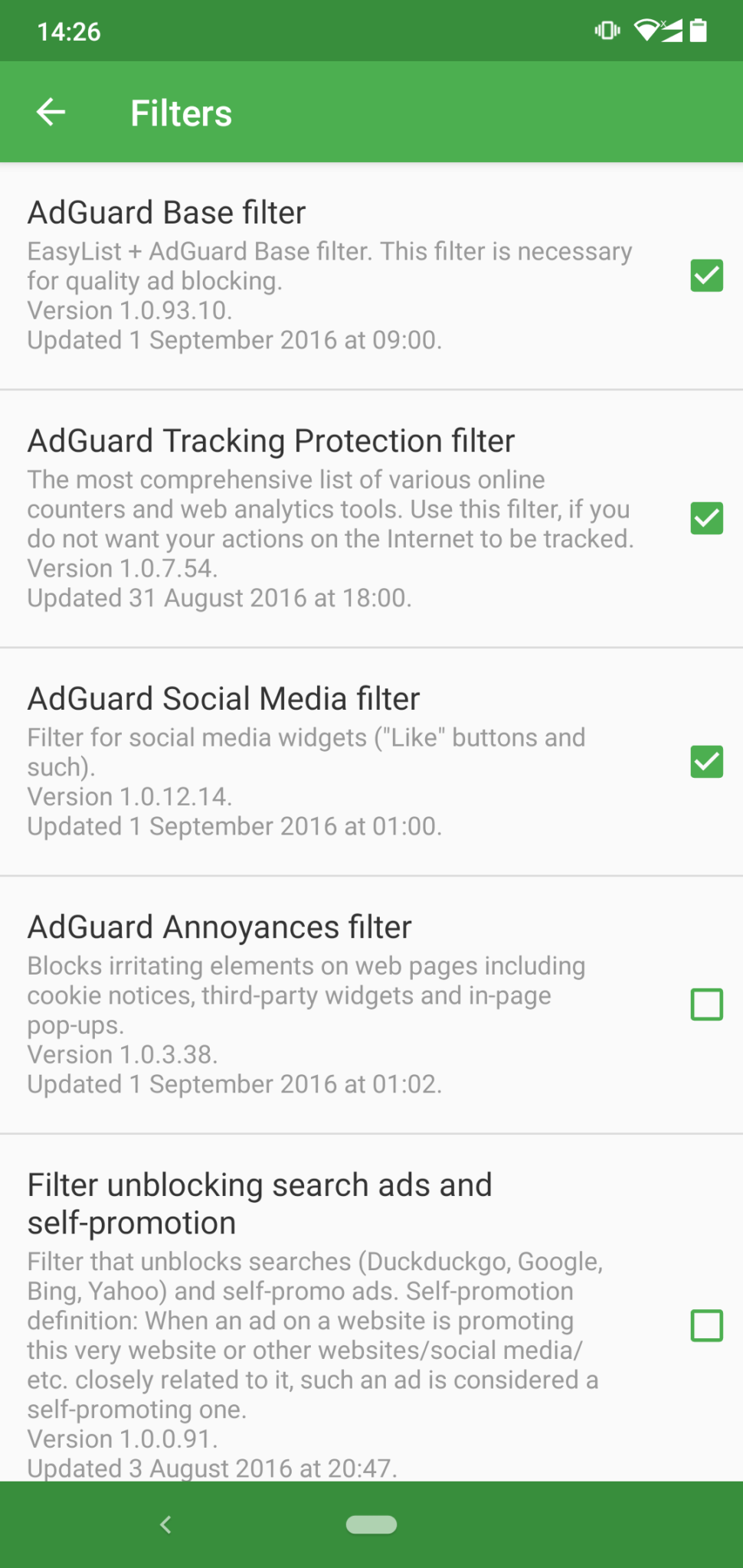 adguard tpl tracking protection list