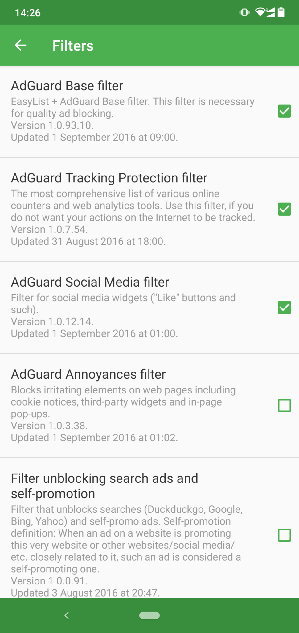 adguard lists