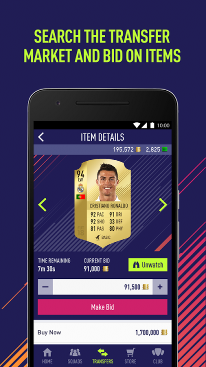 FIFA 19 Companion App – FIFPlay