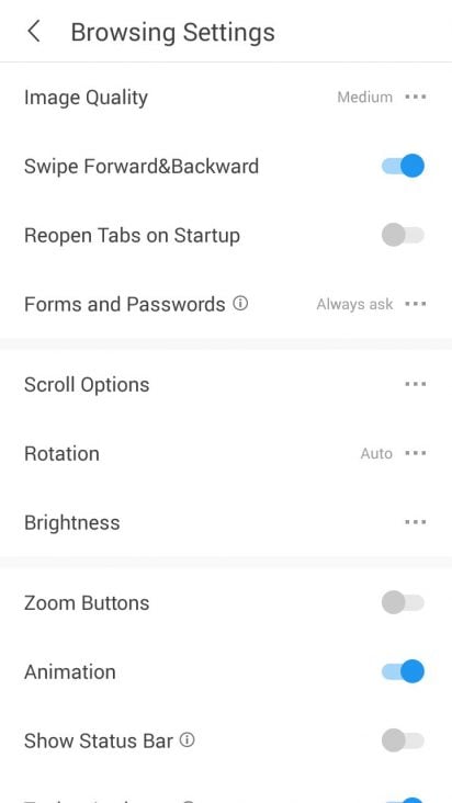 view saved logins and passwords in uc browser