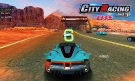 City Racing Lite captura de pantalla 2