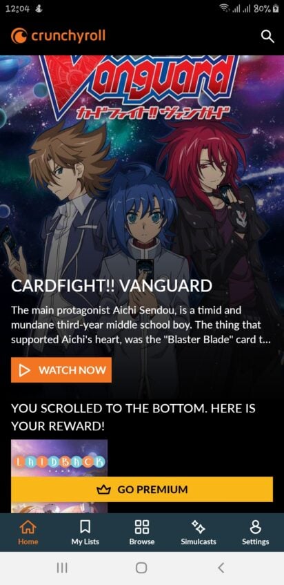 Crunchyroll::Appstore for Android