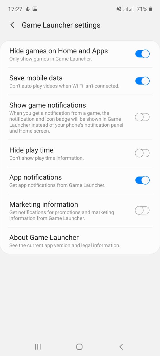 game launcher