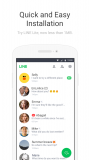 LINE Lite: Free Messages captura de pantalla 1