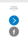 Facebook Video Downloader captura de pantalla 1