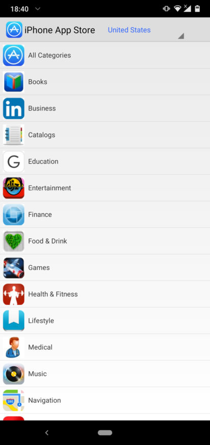 Iphone app store free download for android