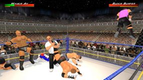 Wrestling Revolution 3D captura de tela 1