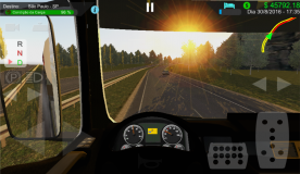 Heavy Truck Simulator captura de pantalla 4