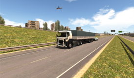 Heavy Truck Simulator captura de pantalla 7