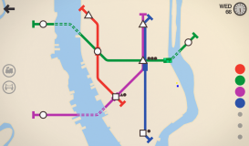 Mini Metro captura de tela 1