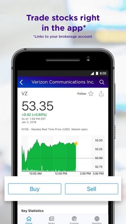 Yahoo Finance Android