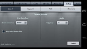 Music Studio Lite captura de pantalla 4