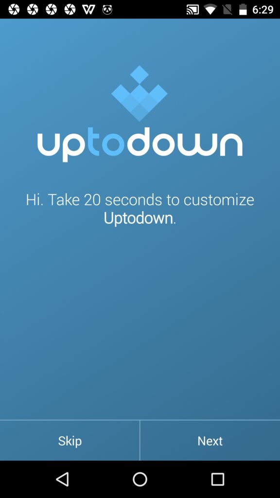 up to down app
