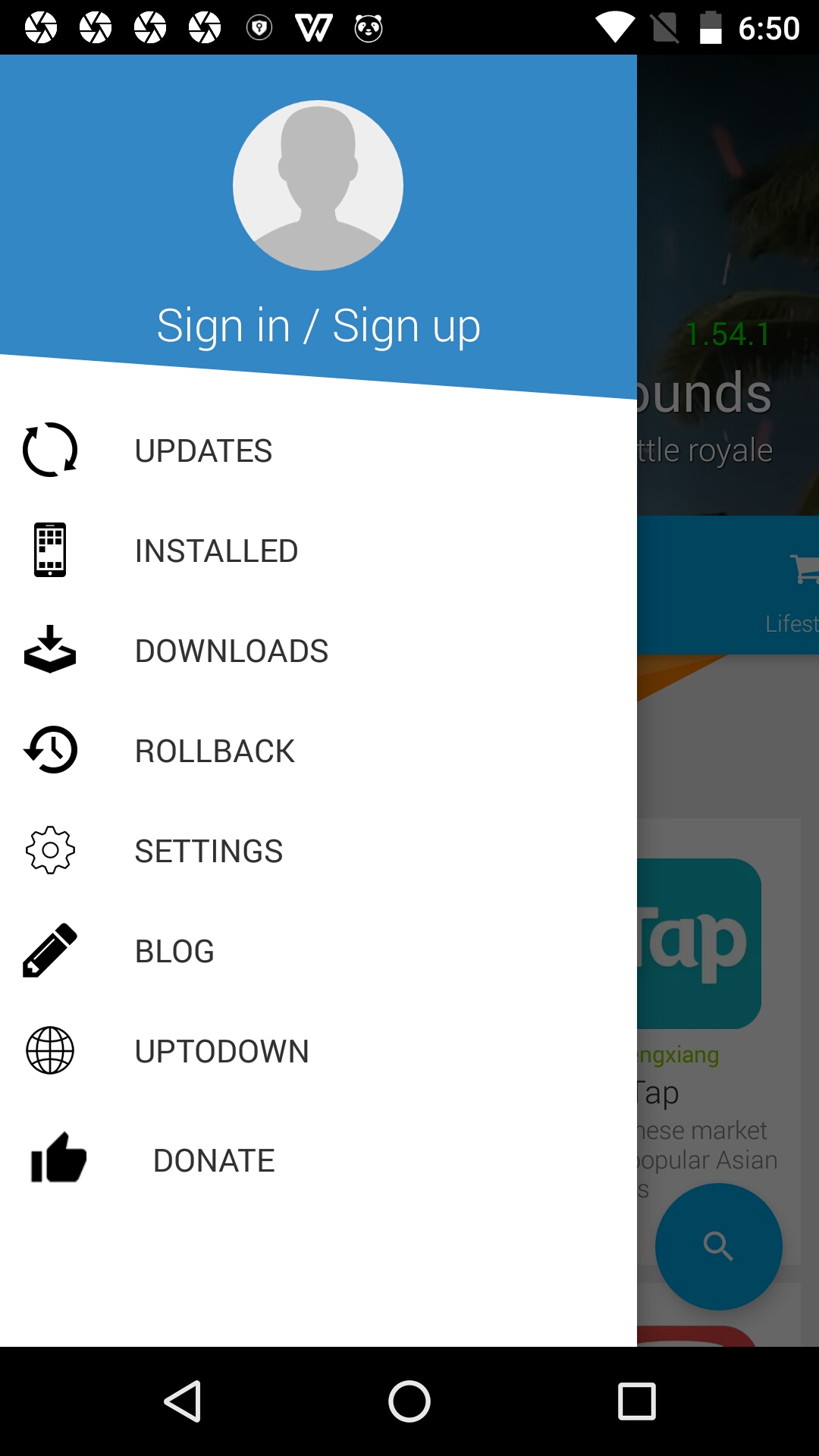 uptodown for android