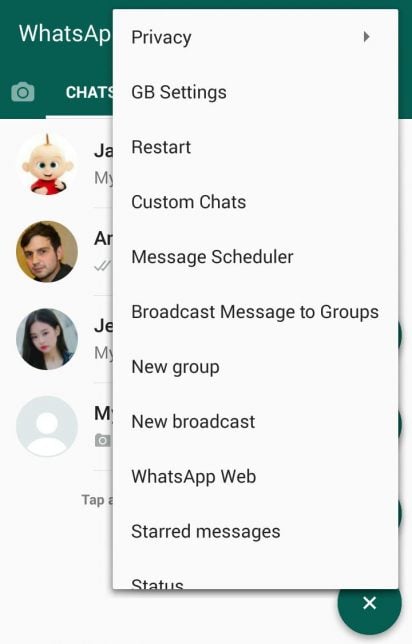 whatsapp gb anti ban