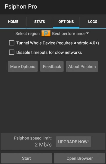 free download psiphon3 for android