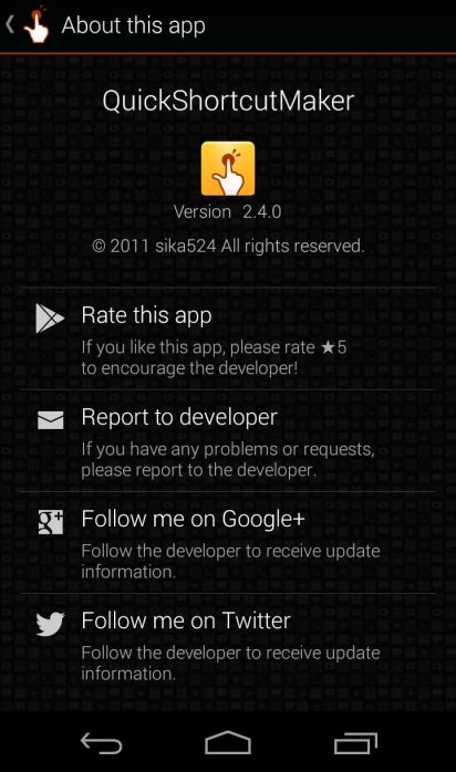quick shortcut maker 2.4.0 apk