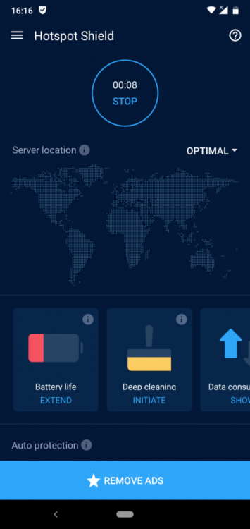hotspot shield server locations