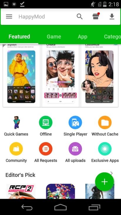 Happymod apk download 2.0.0 for android