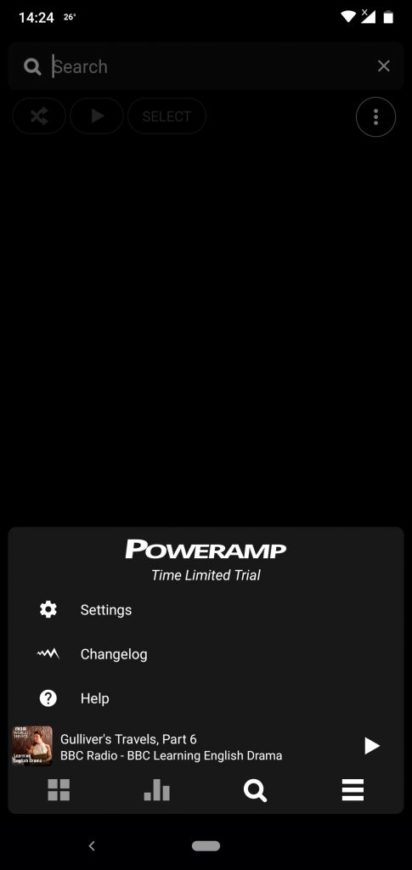 poweramp android app customization
