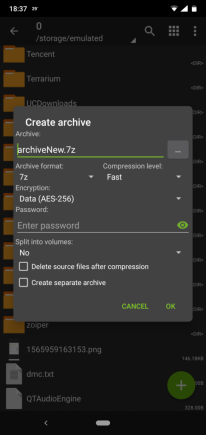 Zarchiver 0 9 1 Latest Apk For Android Androidapksfree