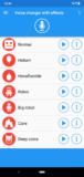 Voice changer with effects tangkapan layar 3