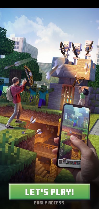 MINECRAFT EARTH ⛏️🌍 - HOW TO DOWNLOAD APK V0.5.0 - PLAY NOW