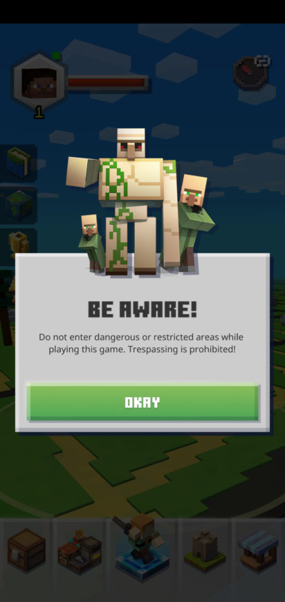 how to get into minecraft earth android
