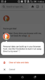 DuckDuckGo Privacy Browser screenshot 2