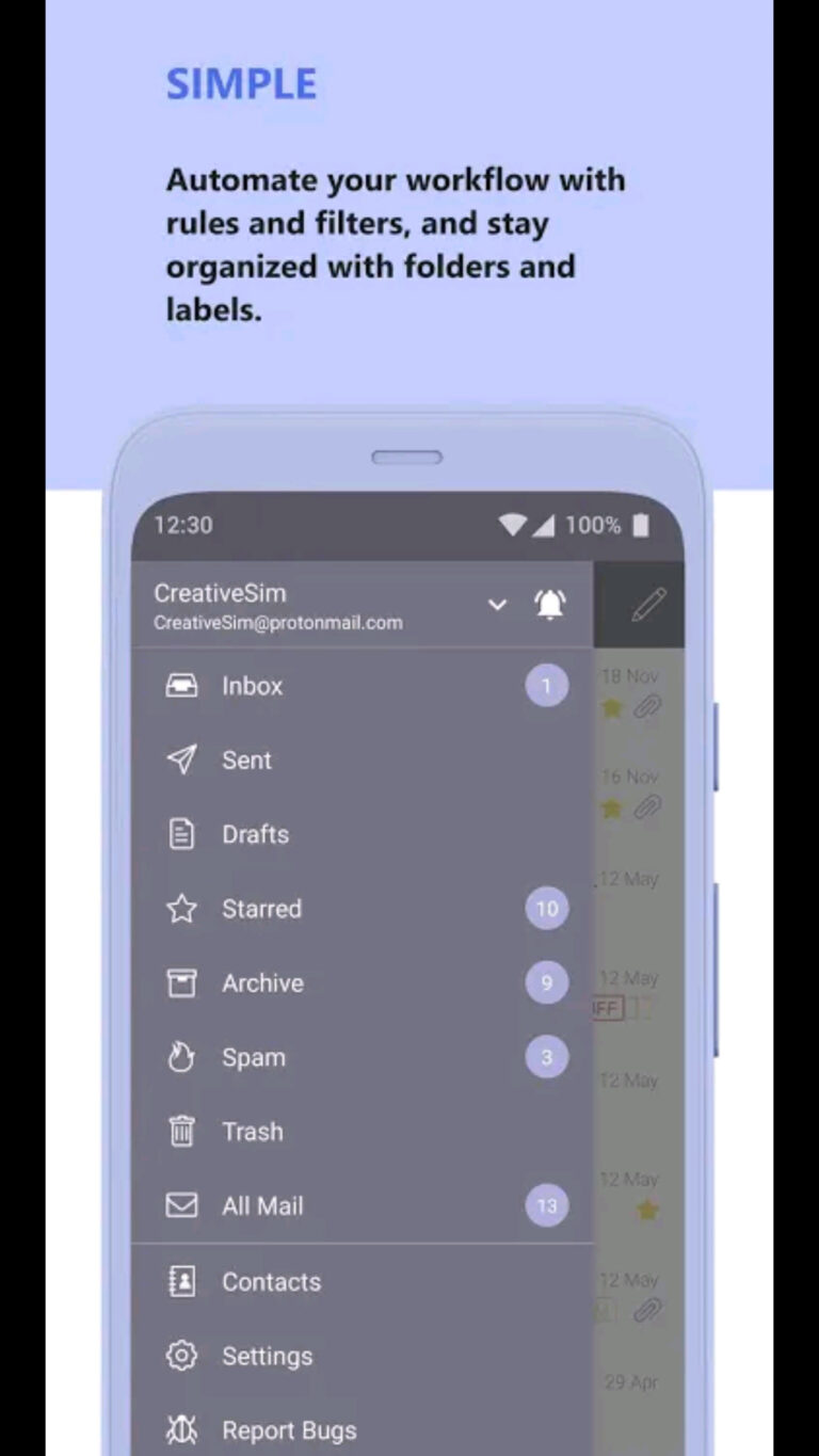 protonmail app for android