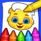 Jogos de colorir: Livro de Colorir, Pintar, Desenhar com Brilho versão mais antiga APK